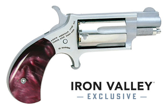 North American Arms Mini-Revolver, 22 MAG, 1.13" Barrel, 5 RDs, Stainless - 744253002182 