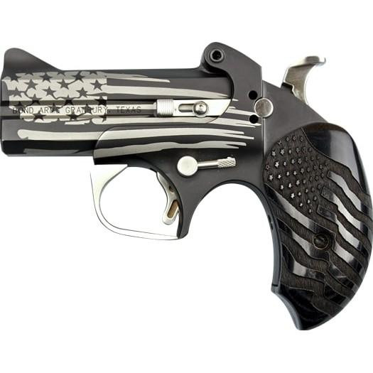 Bond Arms Old Glory, .45/.410, 3.50" Barrel, 2 RDs, Black Flag Finish - 855959005886 