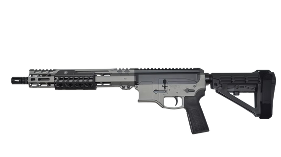 Bilson Arms BA-15FCP, 338 ARC, 14.50" Threaded Barrel, 10 RDs, Tactical Gray/Graphite Black Cerakote - 850067503750 
