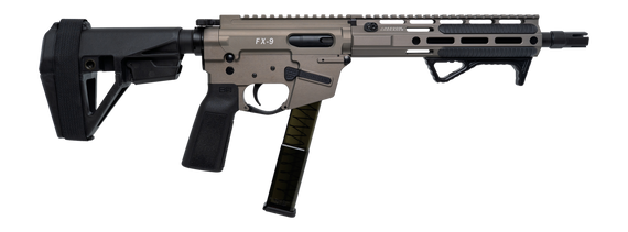 Freedom Ordnance FX-9P Elite, 9mm, 10.00" Threaded Barrel, Flat Dark Earth Anodized - 810165560130 