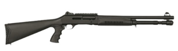 GForce Arms GF1X, 12 Gauge, 18.75" Barrel, 5 RDs, Black - 643477864678 