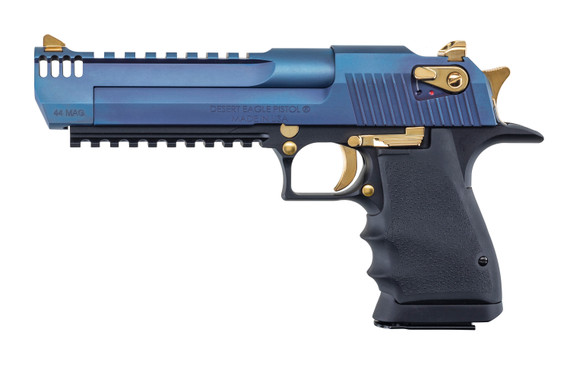 Magnum Research Desert Eagle Mark XIX, 44 MAG, 6.00" Barrel, 8 RDs, Carbo Blue - 151550026800 