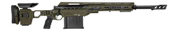 Cadex Defense CDX-50 Tremor, .50 BMG, 20.60" Threaded Barrel, 5 RDs, Black DLC/OD Green - 842940111510 
