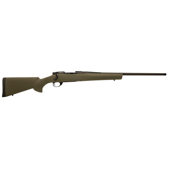 Howa M1500 Hogue, 270 WINCHESTER, 22.00" Threaded Barrel, 4 RDs, Green - 682146398878 