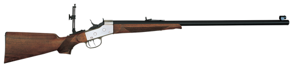 Davide Pedersoli Rolling Block Creedmoor #2, .45-70 Government, 30.00" Barrel, 1 Rd, Blued - 8029874018012 