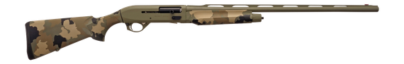 T R Imports Alpha 2, 20 Gauge, 26.00" Barrel, 4 RDs, OD Green Cerakote/Old School Camo - 812052025951 