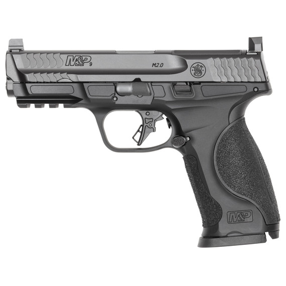 Smith & Wesson M&P9 M2.0 Metal, 9mm, 4.25" Barrel, 17 RDs, Black - 022188905519 