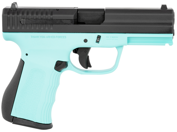 FMK Firearms 9C1 G2, 9mm, 4.00" Barrel, 14 RDs, Black/Blue Jay - 850979005915 