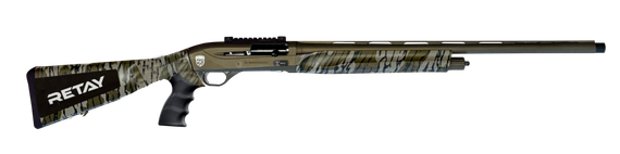 Retay GORTRPGGMKPR-22 Gamekeeper 12, 12 Gauge, 22.00" Barrel, Black/Camo - 193212030771 