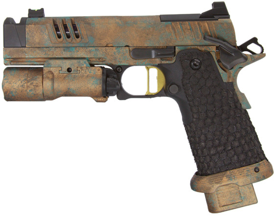 Tee Gun Vault Staccato XC, 9mm, 5.00" Compensated Barrel, 20 RDs, Sunken Ship - 144313116246 