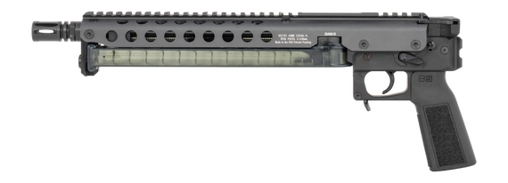 Kel-Tec KP50, 5.7X28MM, 9.50" Threaded Barrel, 50 RDs, Black - 640832011838 
