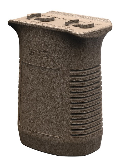 Magpul M-LOK SVG Short Vertical Grip, Fits Octagonal Aluminum M-LOK Handguards, 2 Slots, Flat Dark Earth - 840815151210 