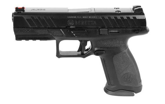 Beretta APX A1 Full Size, 9MM, 4.25" Barrel, 17 Rds, Black - 008244296972 