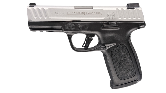 Smith & Wesson SD9 2.0 Liberty 250th, 9MM, 4.00" Barrel, 16 Rds, Two Tone - 756542287699 