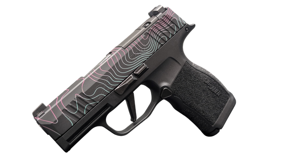SIG Sauer P365X TOPO, 9MM, 3.10" Barrel, 12 Rds, Black - 756542286913 