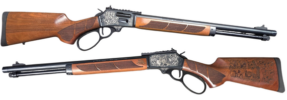 Smith & Wesson Model 1854, 357 MAG, 19.25" Barrel, 10 Rds, Walnut - 756542287088 