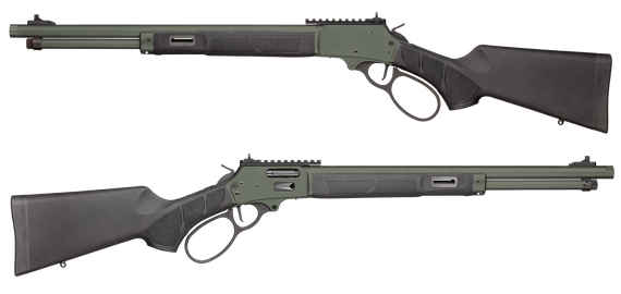 Smith & Wesson 1854, 45LC, 19.25" Barrel, 9 Rds, ODG/BLK - 756542284131 