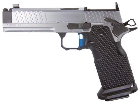 Miller Precision Ranger 9X, 9MM, 5.00" Compensated Barrel, 17 Rds, Silver PVD - 157309781670 