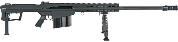 Barrett M107A1, .50 BMG, 29.00" Barrel, 10+1 RDs, Black - 810021512648 