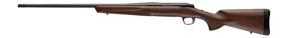 Browning X-Bolt 2 Hunter, 30-06 SPRINGFIELD, 22.00" Threaded Barrel, 4 RDs, Matte Blued/Satin Black Walnut - 023614870418 
