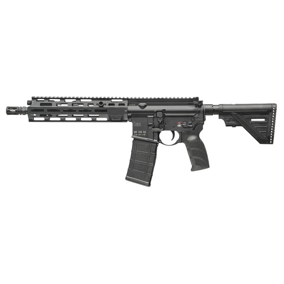 Heckler & Koch MR556 A4, 5.56 NATO, 11.00" Threaded Barrel, 30 RDs, Black - 642230274112 
