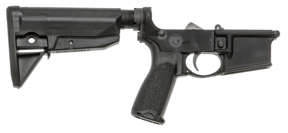Bravo Company Manufacturing BCM4, Multi-Caliber, Gunfighter Mod 0 Stock, Black Complete Lower Receiver 