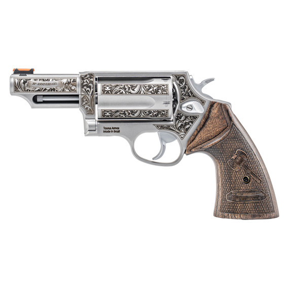 Taurus Judge 20th Anniversary, 45 Colt/410 GA, 3" Barrel, 5 RDs, Matte Stainless 