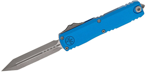 Microtech UTX-70 Spartan Gen IV OTF, 2.5" M390MK Blade, Blue 