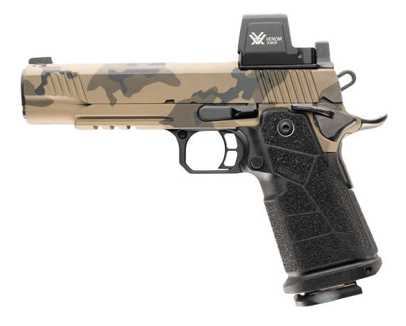 CNC Firearms Kimber 1911 DS Warrior w/ Red Dot Optic, 45 ACP, 5.00" Barrel, 13 RDs, Desert Multicam 