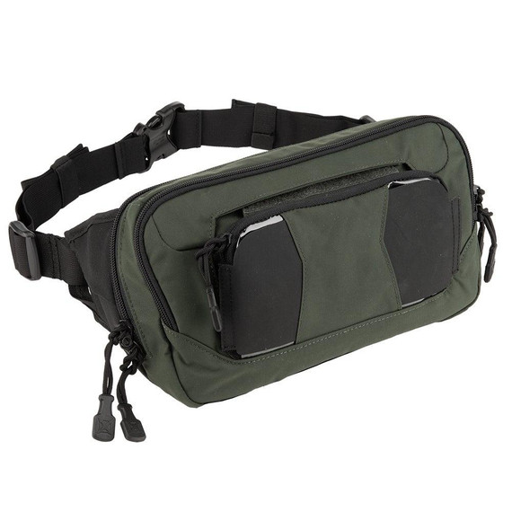 Vertx SOCP Tactical Fanny Pack, Concealed Carry Waist Pack, Rudder Green 