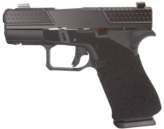 Agency Arms Glock 43X Cayman MonoPort, 9MM, 3.41" Barrel, 10 RDs, Black Nitride 