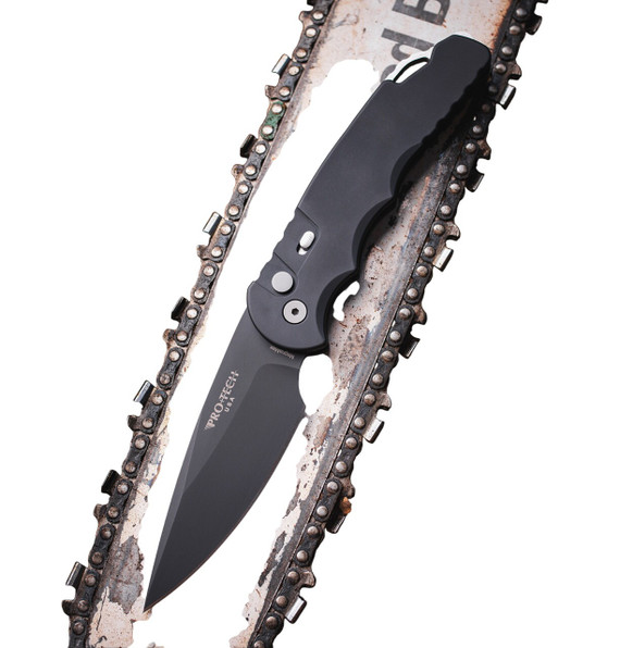 Pro-Tech Tactical Response 4 Auto, 4.00" DLC MagnaMax Blade, Glass Breaker 