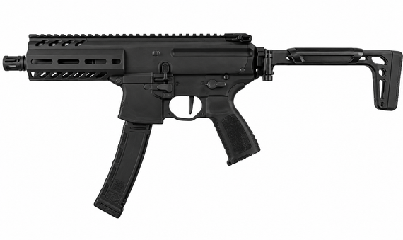 Sig Sauer MPX, 9mm, 4.50" Barrel, 35 Rds, Black 