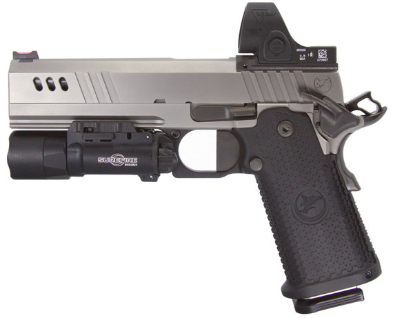 Nighthawk Custom BDS9 Gov w/ SRO & X300T-A, 9mm, 5.00" Barrel, 17 Rds, DLC 