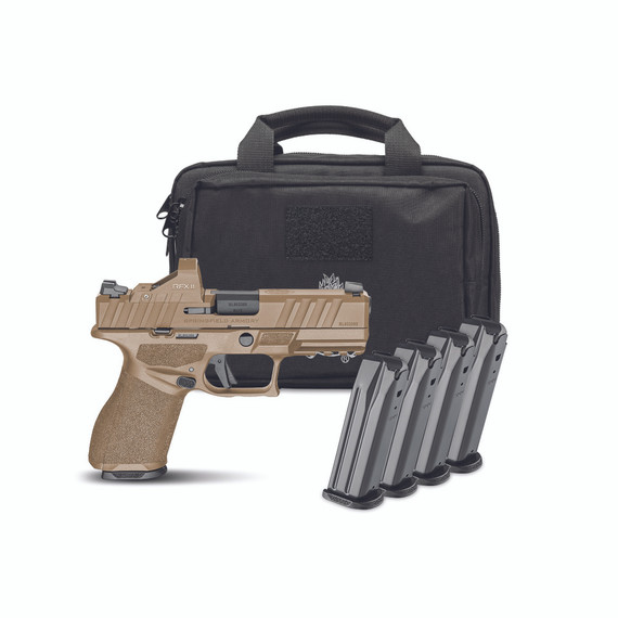 Springfield Echelon 4.0C w/ Viridian RFX11, 9mm, 4.00" Barrel, 18 Rds, FDE 