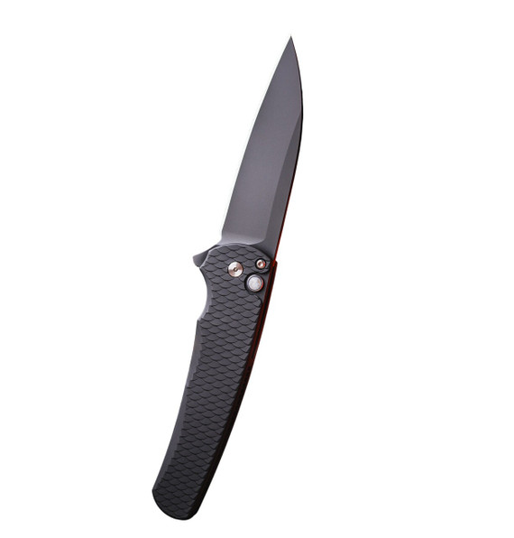 Pro-Tech Malibu 5336 LE Flipper, 3.25" MagnaCut Wharncliffe Blade, DLC Black 