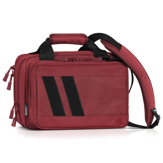 Savior Equipment Specialist Mini Range Bag, Cushioned Pistol Compartments, Sedona Red 