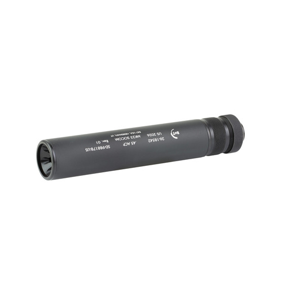 B&T MK23 SOCOM, 45 ACP, 8.78" Length, Aluminum, Black 