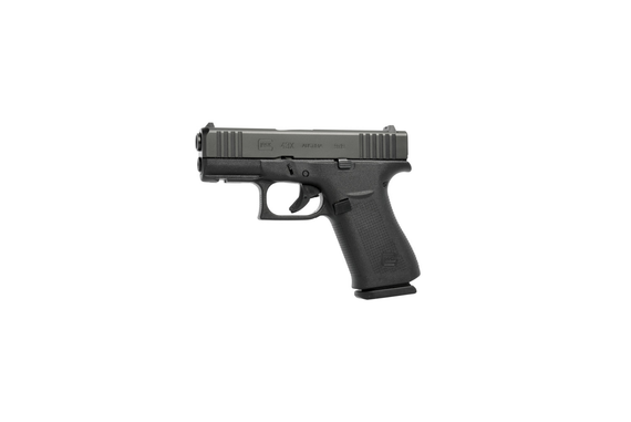 Glock 43X, 9mm, 3.41" Barrel, 15 RDs, Black 