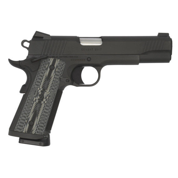 Colt CLT GOVT COMBAT UNIT, 45ACP, 5.00" Barrel, Black Finish - 151550005783 
