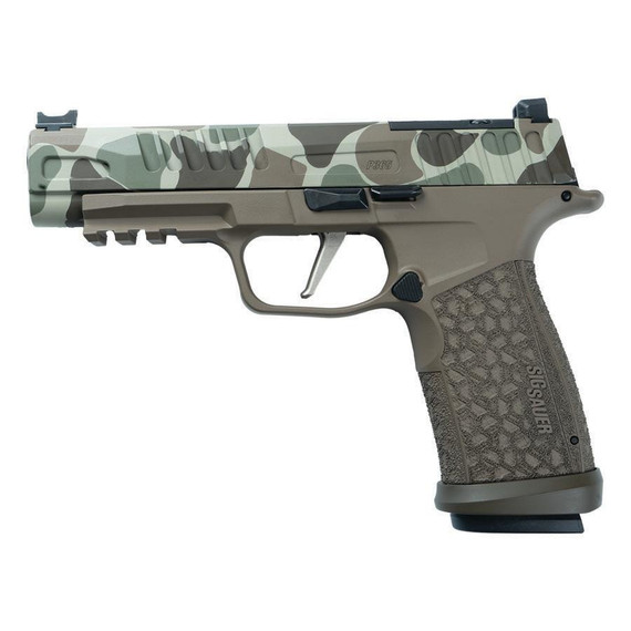 Sig Sauer P365 Fuse Duck Camo 2, 9MM, 4.30" Barrel, 21 RDs, Duck Camo 2 / Brown 