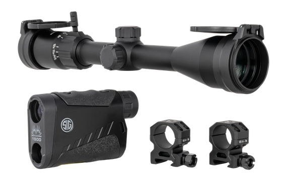 Sig Sauer Buckmaster 3-9x50, Rangefinder Kit, Matte Black 