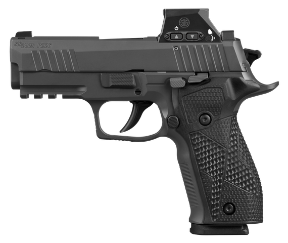 Sig Sauer P226-XCarry w/ Optic, 9MM, 3.80" Barrel, 10 RDs, Matte Black DLC 