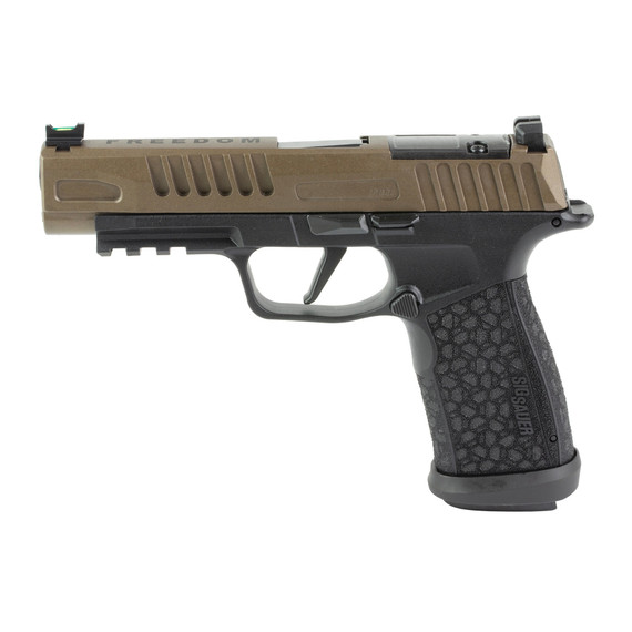 Sig Sauer P365 FUSE Freedom, 9MM, 4.30" Barrel, 21 RDs, Bronze/Black 