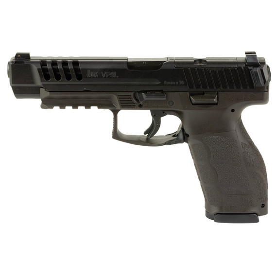 Heckler & Koch VP9A1 L OR, 9MM, 5.00" Barrel, 15 RDs, Black 
