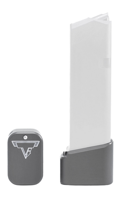 Taran Tactical Firepower Base Pad Kit Glock 19, Gray 