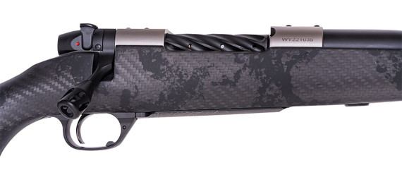 Weatherby Mark V Backcountry Guide Ti, 280 ACKLEY, 22.00" Threaded Barrel, 4+1 Rds, Graphite Black Cerakote 