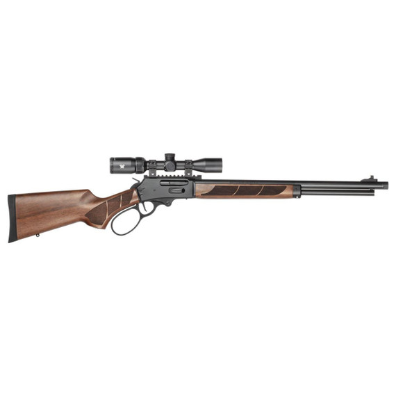 Smith & Wesson Model 1854 Scoped Combo w/ Vortex Crossfire HD 2-7x32, .30-30 WIN, 20.00" Threaded Barrel, 6 Rds, Black 