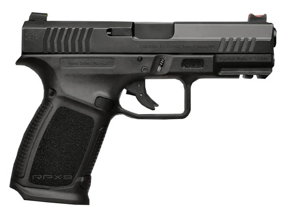 GForce Arms RPX9, 9MM, 4.00" Barrel, 10 Rds, Black 