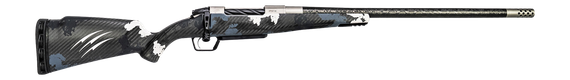 Fierce Carbon Rogue XP, 25 CREEDMOOR, 20.00" Barrel, 3+1 Rds, Glacier Cerakote Phantom Camo C3 